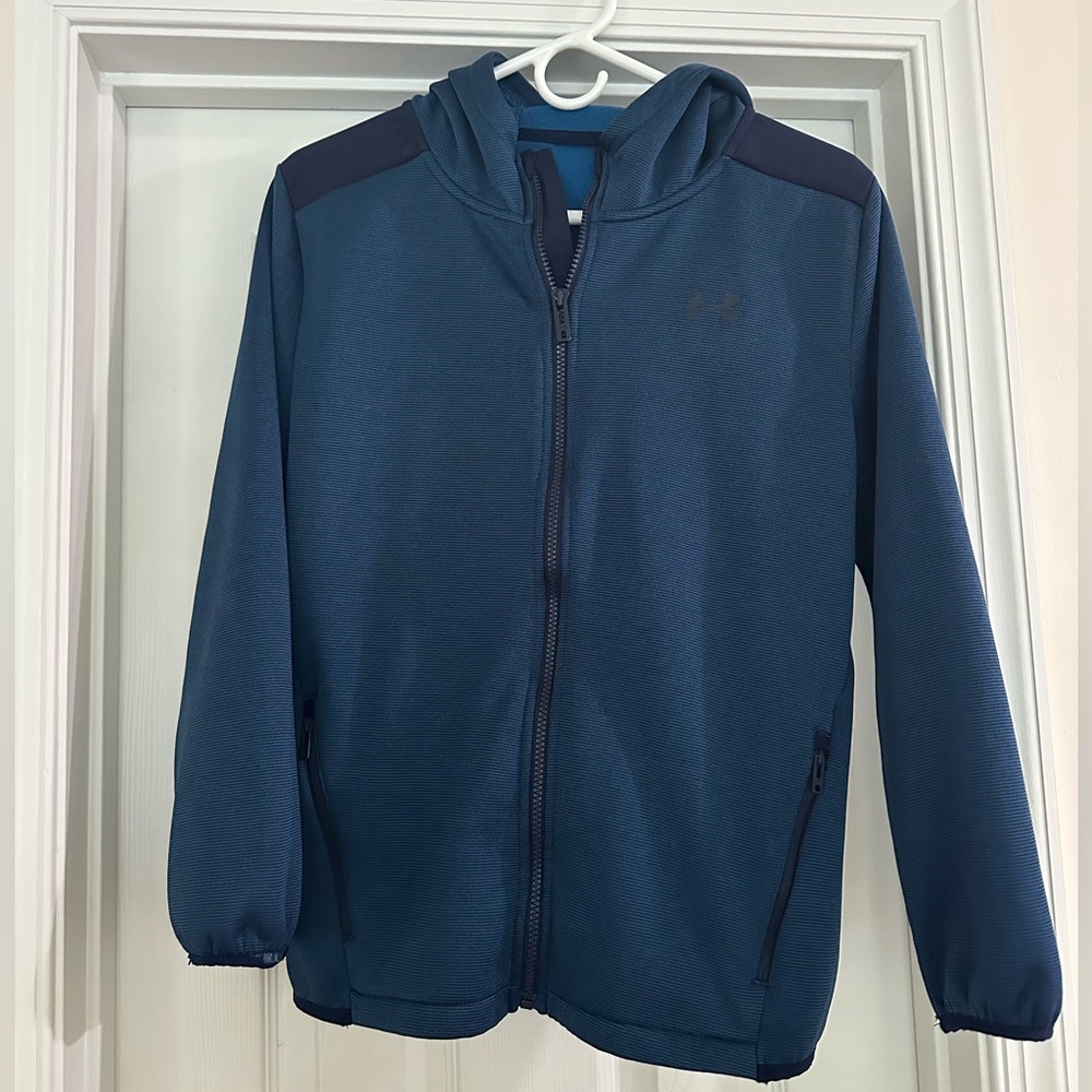 Under Armour Kids Navy Blue Swacket Size YL